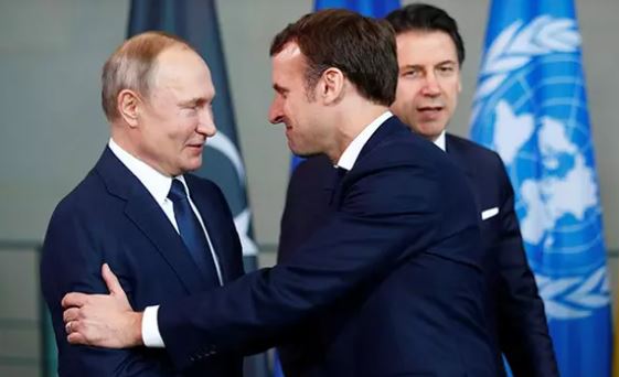 Putin y Macron evalúan las medidas aplicadas para minimizar los efectos del nuevo coronavirus en las economías de sus países.