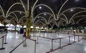 El aeropuerto de Bagdad se encuentra inactivo debido al nuevo coronavirus.