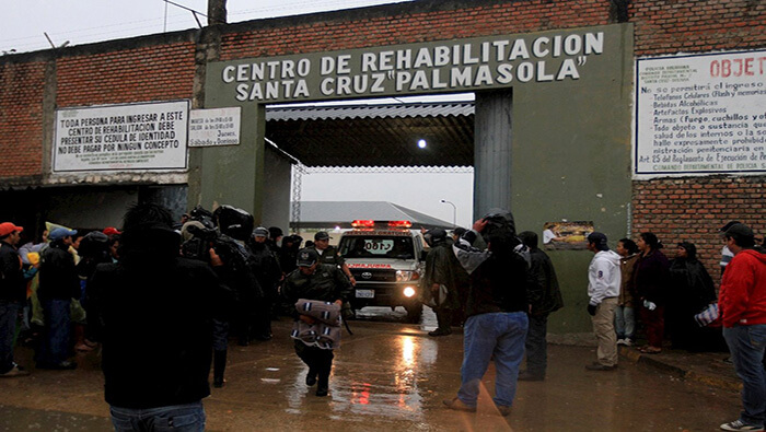 Palmasola es la mayor penitenciaría de Bolivia con más de 5.000 internos y está considerada la más conflictiva del país.
