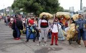 En medio de la pandemia de la Covid-19, las autoridades venezolanas informaron que casi 42.000 connacionales han retornado al país.