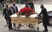 Floyd’s final journey was designed with intention, according to Rev Al Sharpton who was among those who spoke Thursday. 