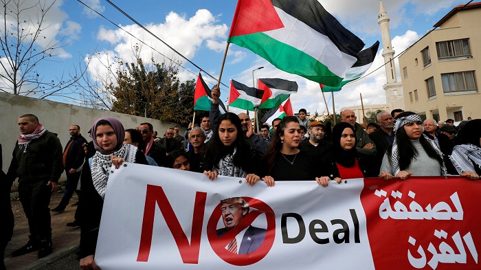 Los palestinos se han opuesto enérgicamente a la intención de Israel de anexarse territorios que permanecen ocupados por Tel Aviv.