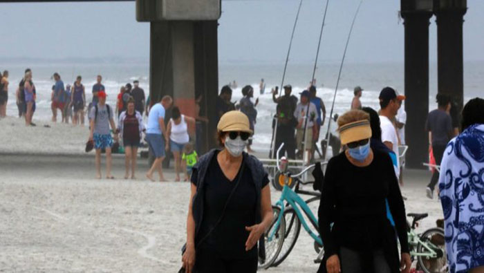 El repunte de casos ha motivado el cierre temporal de las playas en La Florida.
