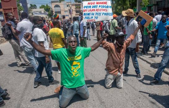 Las protestas han regresado a las calles haitianas, aún en medio de la pandemia.