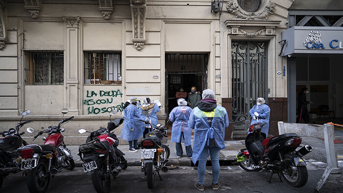 La ciudad de Buenos Aires es una de la zonas más afectadas por la pandemia en Argentina al registrar con 38.335 contagios confirmados.