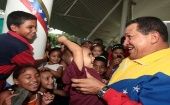 La actividad infantil forma parte de las acciones por el aniversario del natalicio del comandante Hugo Chávez.