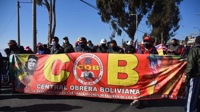 Bolivia vive una jornada de protestas en La Paz.