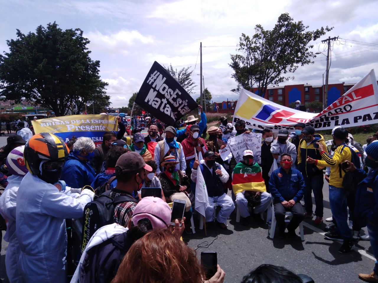 Los movimientos alrededor de la Farc han denunciado en las últimas semanas los incumplimientos de los acuerdos de paz por parte del Estado colombiano.