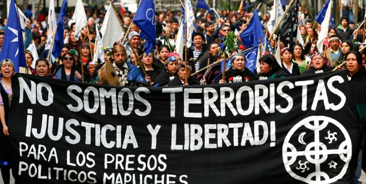Los presos políticos mapuche han recibido la solidaridad de múltiples sectores de la sociedad chilena.
