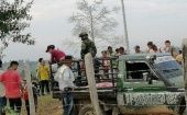 Miembros de las comunidades contrarias a la erradicación forzada de hoja de coca han sido detenidas y baleadas por elementos del ejército.