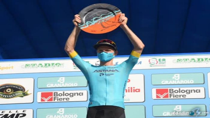 Con este nuevo logro en Italia el campeón de Rusia ocupa uno de los primeros lugares del ciclismo mundial y demuestra su buen estado físico.