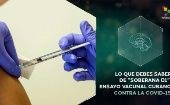 Conoce Soberana 01, ensayo clínico de Cuba contra la Covid-19