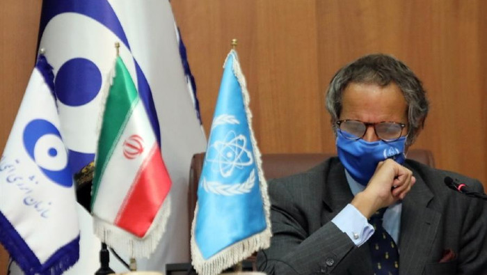 Como parte de su agenda, el titular de la AIEA, Rafael Grossi, se reunió con el canciller iraní, Javad Zarif, y tiene previsto un encuentro con el presidente, Hassán Rouhaní.