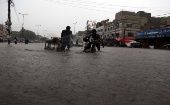 Según el jefe del Departamento de Meteorología de Pakistán, Sardar Sarfraz, Karachi recibió lluvias sin precedentes.