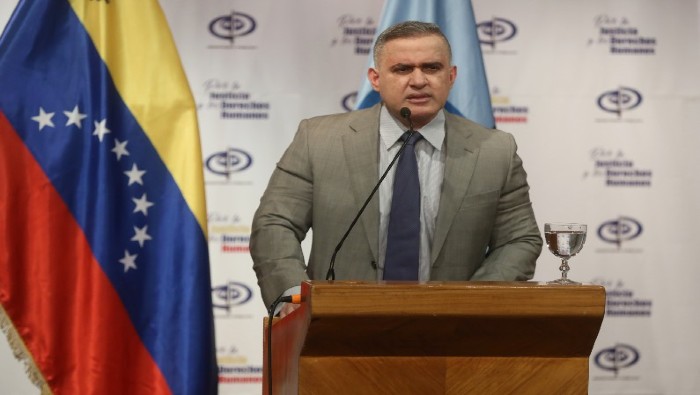 El fiscal general denunció la reciente manipulación del Gobierno colombiano de Iván Duque sobre la Operación Gedeón.
