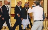 El delegado del Gobierno afgano, Abdullah Abdullah, pidió un alto el fuego inmediato.