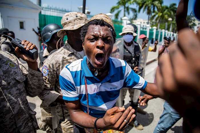 Desde hace dos semanas, Haití vive intensas jornadas de protestas.