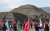 Antes del proceso de colonización, Teotihuacán era uno de los centros del mundo religioso mesoamericano.