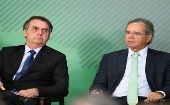 Las tensiones entre Bolsonaro y el ministro de Economía, Paulo Guedes, se han avivado en las semanas recientes.