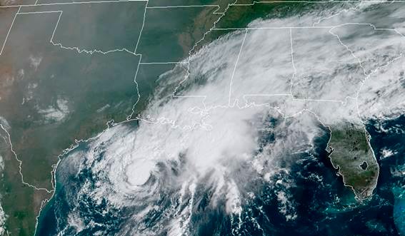 Beta, la tormenta número 23 de la actual temporada ciclónica que impone récord para septiembre, ya afecta Texas, Estados Unidos.