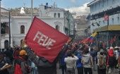Varias movilizaciones han ocurrido en Ecuador contra las reformas neoliberales de Lenín Moreno.