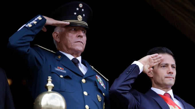Esta es la primera vez que un militar mexicano de tan alto rango es detenido por autoridades de EE.UU.