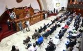 El presidente venezolano Nicolás Maduro agradeció a la ANC “por aprobar el Presupuesto Anual de la Nación 2021”.