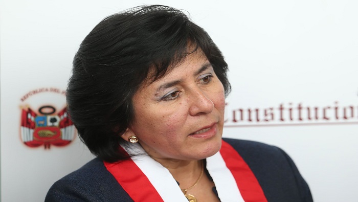 La presidenta del Tribunal Constitucional, Marianella Ledesma, recordó que un solo poder no puede legislar, administrar y juzgar.
