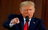 Ante la derrota inminente de las elecciones, Trump ha puesto en duda la legitimidad de la jornada tildándola como la "más fraudulenta de la historia".