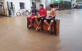 Sumado a ello, este lunes, la capital de Amapá, Macapá, se vio afectada por severas lluvias.