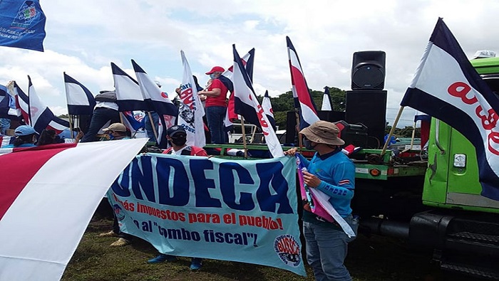 Costa Rica vivió en octubre pasado las más intensas protestas en los últimos 20 años, tras conocerse que el Gobierno negocia con el FMI.