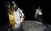 El pasado fin de semana, el módulo de ascenso de la Sonda china desde la Luna y el de regreso se acoplaron con éxito al de órbita.