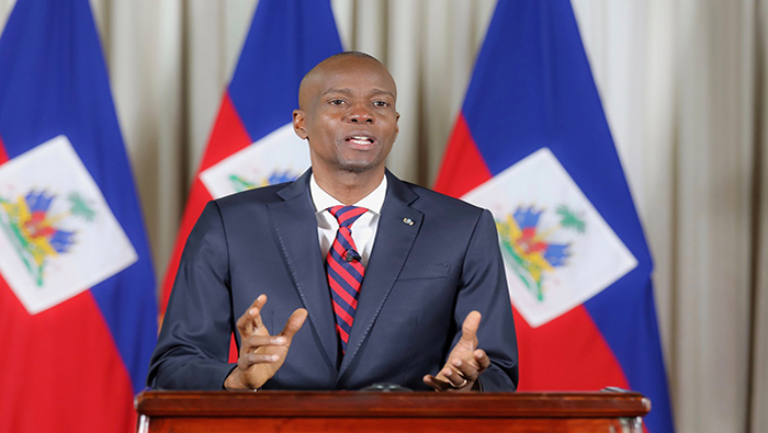 El presidente haitiano, Jovenal Moïse, ha enfrentado las críticas a su propuesta de creación de una agencia de inteligencia.