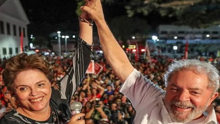 Lula se solidarizó con Dilma, a quien llamó 