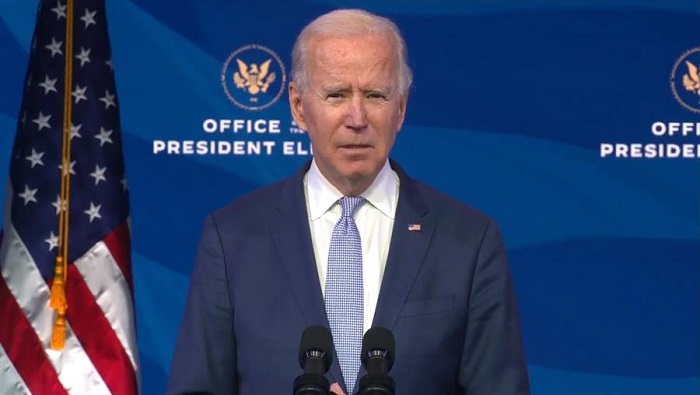 Joe Biden señaló que “lo que vimos ayer es otra violación de los principios básicos de esta democracia