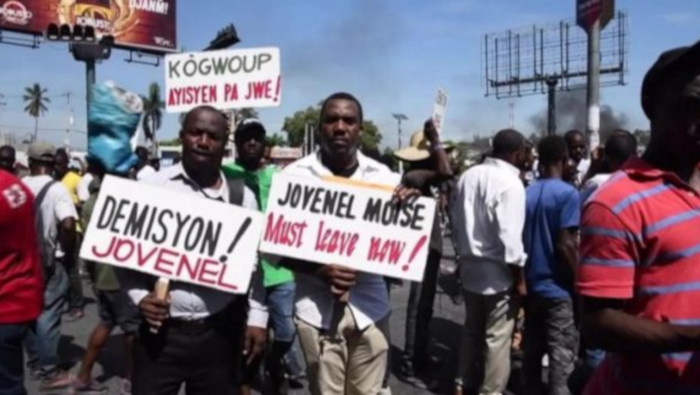 La oposición insiste que el presidente Jovenel Moïse debe abandonar el poder el 7 de febrero próximo.