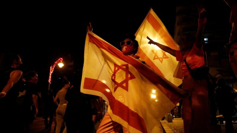 Las protestas contra el premier israelí se han extendido durante más de siete meses, cada semana, a pesar de la pandemia de la Covid-19.