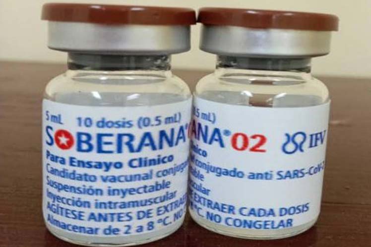 El candidato vacunal Soberana02 es la formulación más avanzada del Instituto Finlay de Vacunas.