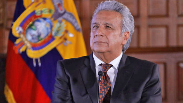 Cabe destacar que Lenín Moreno llegó a la presidencia de Ecuador gracias al apoyo de Rafael Correa.