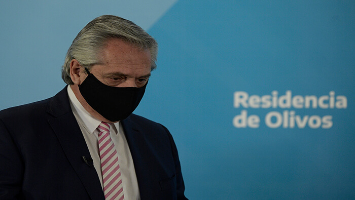 El presidente argentino llamó a la ciudadanía a mantener los cuidados y recomendaciones para evitar la propagación del coronavirus.