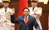 Pham Minh Chinh sustituye en el cargo a Nguyen Xuan Phuc, a quien el Parlamento vietnamita eligió en esta jornada como presidente del país.