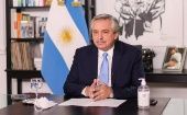El presidente argentino agradeció el respaldo de los países iberoamericanos a la disputa que sostiene su nación respecto a la soberanía de Islas Malvinas.