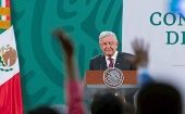 Según el presidente mexicano, el control en la frontera tiene como objetivo proteger a los niños migrantes