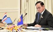 La imagen de Prayut sin llevar mascarilla provocó que muchos tailandeses criticaran al mandatario en las redes sociales.