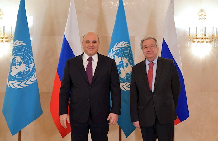El primer ministro ruso, Mijaíl Mishustin señaló que la pandemia reafirmó la importancia de los esfuerzos conjuntos de los países miembros de la ONU. 