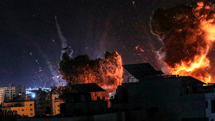 Las Fuerzas de Defensa de Israel (FDI) informaron que la noche del lunes 62 de sus aviones atacaron objetivos en Gaza.