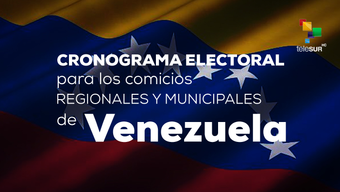 ¿Cuál es el cronograma para las elecciones conjuntas en Venezuela?