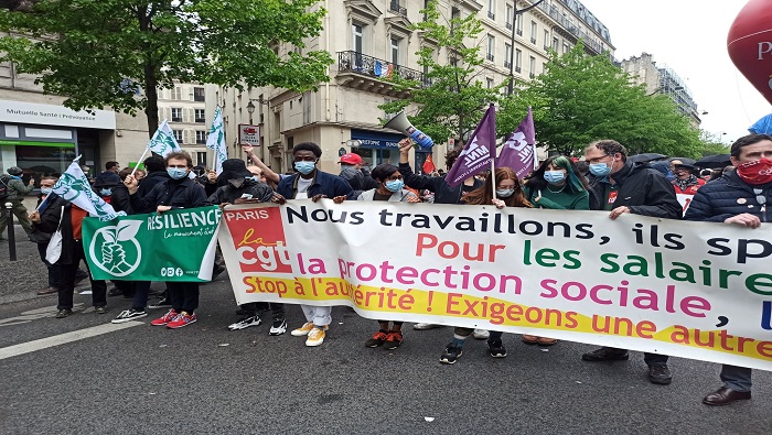 Los sindicatos franceses han protestado sistemáticamente contra la reforma, prevista para entrar en vigor a partir del 1 de julio.