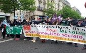 Los sindicatos franceses han protestado sistemáticamente contra la reforma, prevista para entrar en vigor a partir del 1 de julio.