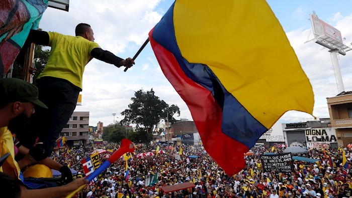 Las protestas convocadas para el 24, 25 y 26 de mayo son para respaldar la moción de censura contra el ministro de Defensa colombiano, Diego Molano.